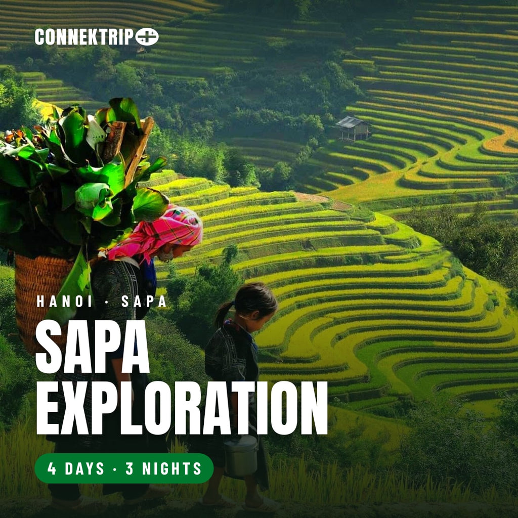 Sapa Trekking 4D3N: Lao Chai Villages, Fansipan & Hanoi Old Quarter tour by Connek Trip