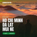 Da Lat, Mui Ne & Ho Chi Minh City 7D6N: Sand Dunes & City Bus Tour tour by Connek Trip