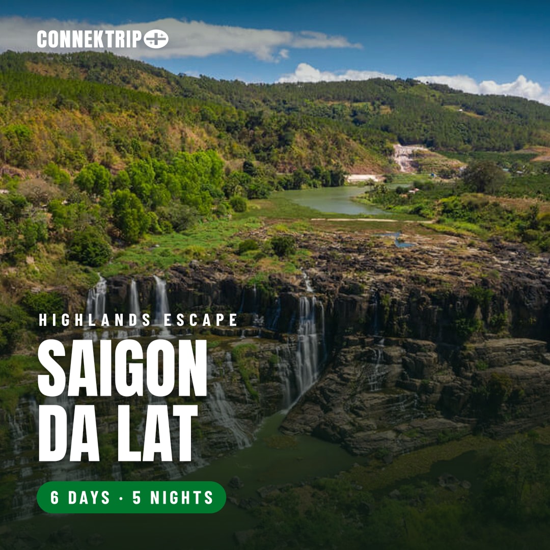 Saigon & Da Lat 6D5N: Pongour Waterfall, Mongo Land & Cloud Hunting tour by Connek Trip