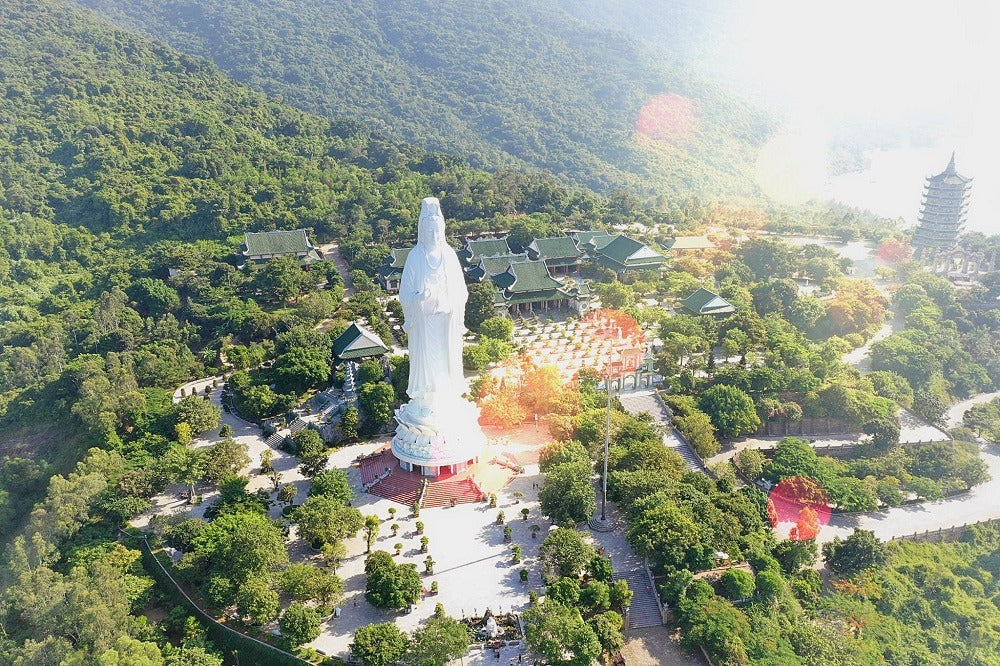 Lady Buddha statue at Linh Ung Pagoda on Monkey Mountain (Son Tra)