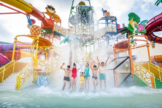 Water park at VinWonders Phu Quoc