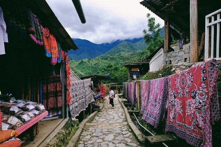 Rice terraces of Y Linh Ho village, Sapa